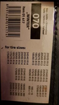 Sněhové řetězy Compass, vel. 070 - 3