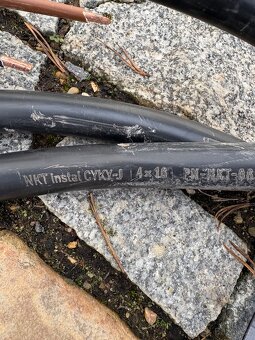 Kabel CYKY-J 4x16 4,7m - 3