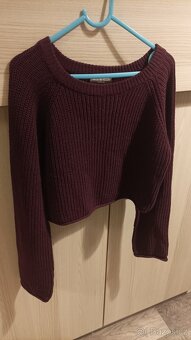 Top stav crop svetr, svetřík - 3