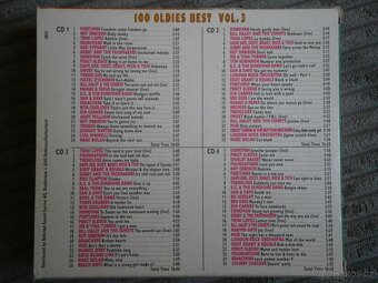 CD 100 oldies best complet box - 3