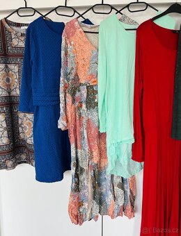 Dámské šaty s dlouhým rukávem, vel. L, XL, XXL - 3