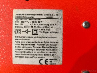 Nabíječka autobaterií ABSAAR - 3