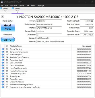 Kingston M.2 NVMe 1 TB SSD - 3