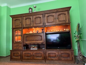 Dřevěna obyvací stěna - 3