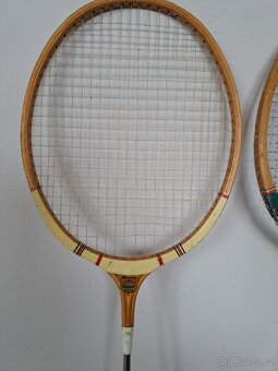 Staré badmintonové rakety - 3