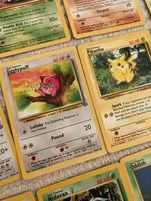 POKEMON JUNGLE VELKÝ ŠTOS KARET ROK 1999 - 3