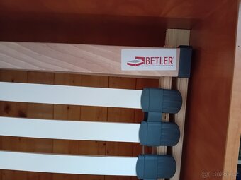 Nová Postel s elektrickým polohovací roštem a ortop. matrací - 3