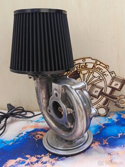 Lampa z turbodmychadla - Černá - Autonábytek Kovář - 3