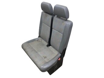 Pravá přední sedačka šedá kůže látka VW Transporter T5 2008 - 3