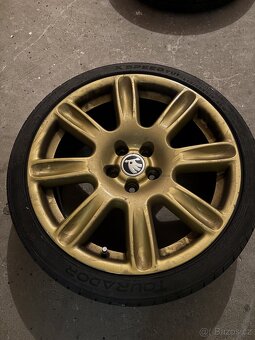 Alu kola BBS s letními pneu 205/40 r17 - 3