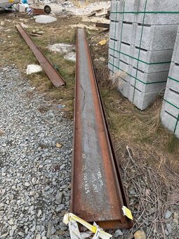 Prodám ocelové nosníky IPN 300 – 2 ks, délka 7,5 m - 3