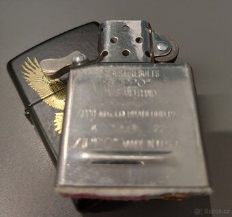 Originál Zippo AMERICAN EGLE _ krásný SBĚRATELSKÝ KŮS _ - 3