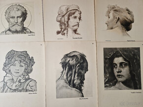 Figurální předlohy 1935 Homoláč školní sbírka pro kreslení - 3