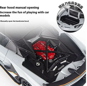 1:18 Lamborghinis Aventador SVJ63 Car model s funkcemi - 3