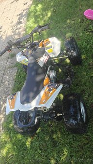 Hecht benzínová čtyřkolka 54125 orange - 3
