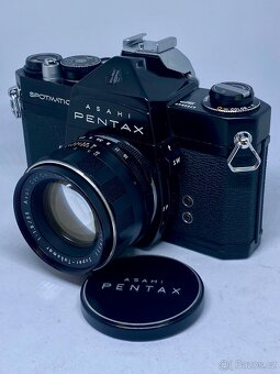 Asahi Pentax Spotmatic SP (černý) + Super Takumar 55mm f/1. - 3