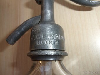 STARÁ SIFONOVÁ LÁHEV NA SODOVKU - 25 cm - 3