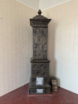 Kachlová kamna funkční - 3