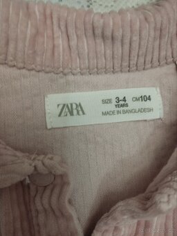 Dívčí menšestrove šaty Zara 104 - 3