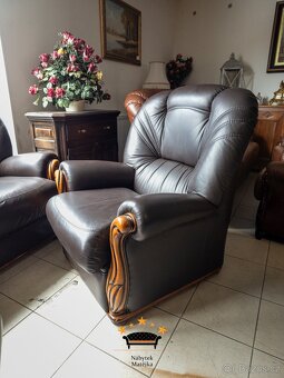 Italská sedací souprava 3+1+1 - 3