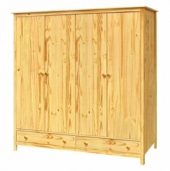 Dřevěná skříň 4dveřová TORINO - 3