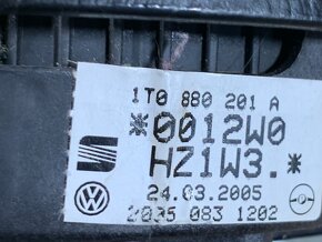 VW TOURAN 1T 03-10 - airbag řidič 4 ram 1T0880201A - 3