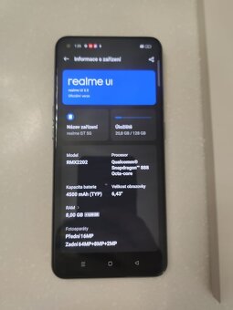 Dva telefony Realme GT 5G, plně funkční - 3