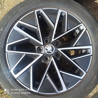 Orig.alu disky ŠKODA OCTAVIA 4 17" - 3