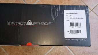 B5 Marine Boots WATERPROOF špičkové boty boty k sucháči - 3