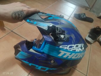 SCORPION Moto Přilba EXO VX-16 Air + Brýle THOR - 3