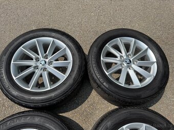 Alu 16" 5x112,škoda HELIX letní , Yeti pěkné - 3