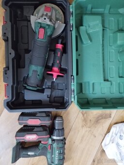 Aku parkside flexa + vrtačka + 2x akumulátor - 3