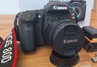 Canon EOS 80D + objektiv - TOP STAV - 3