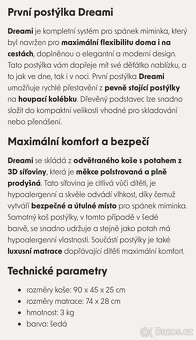 Postýlka pro děti / kolébka / spací koš - 3