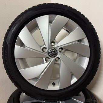 VW GOLF VIII 8 5x112 R17 ET46+ZIMNÍ 205/50R17 5mm - 3