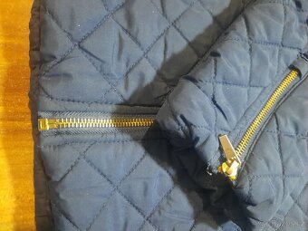 Dámská podzimní bunda Esmara, v. 40, tmavě modrá, nošená - 3