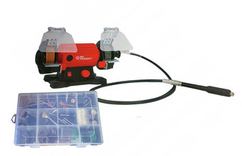 Dvojitá bruska MP 120W s flexibilní hadicí - nová , záruka - 3