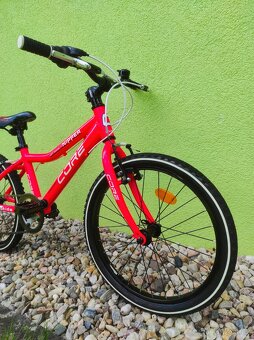 Značkové kolo CORE NIPPER 20" (růžová neonová) - 3