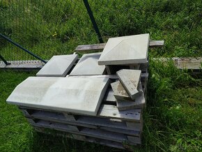 Ferobet, 1x stříška průběžná a 3x stříška pilířová - 3