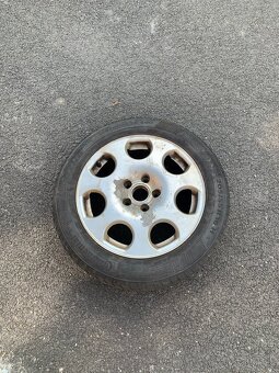 Disky audi 7JX16H2 ET42 (5x112)+ pneu 205/55 r16 - 3