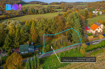 Prodej pozemku, 835 m², Hodslavice - 3