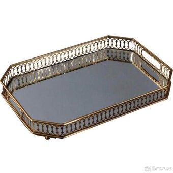 Zlatý zrcadlový tác - 3