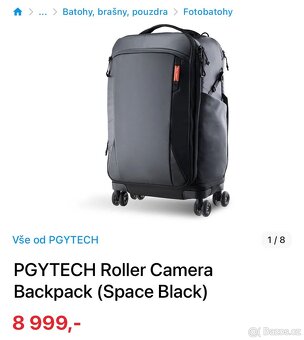 PGYTECH Roller Camera Backpack (Space Black) - 3