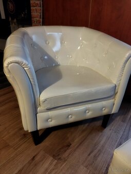 Křeslo s taburetkou - 3