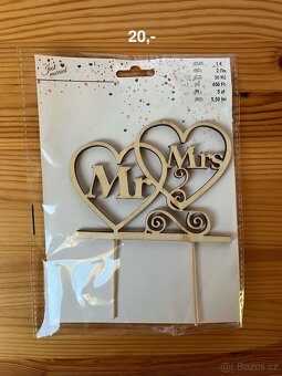 Svatební dekorace a nádobí - 3