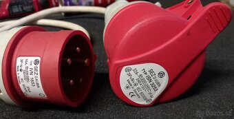 KABEL 32A/5P + ADAPTÉR 32A/16A - 3