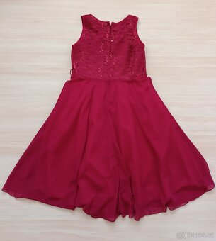 Dívčí společenské šaty, vel. 158 - 3