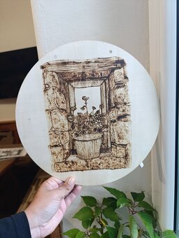 Vypalování do dřeva ,prkénka, překližka (pyrografie) - 3