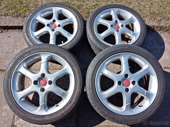 Obutá alu kola ABARTH 16ky 4x98 pneu 90% FIAT ALFA LANCIA - 3