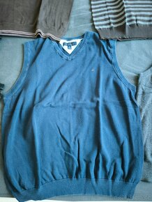 Pánské vesty Tommy Hilfiger a Reserved, velikost XL - 3